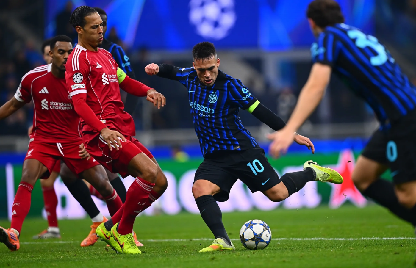 Inter Milan vs Liverpool (03:00 &#8211; 10/12) | Xem lại trận đấu